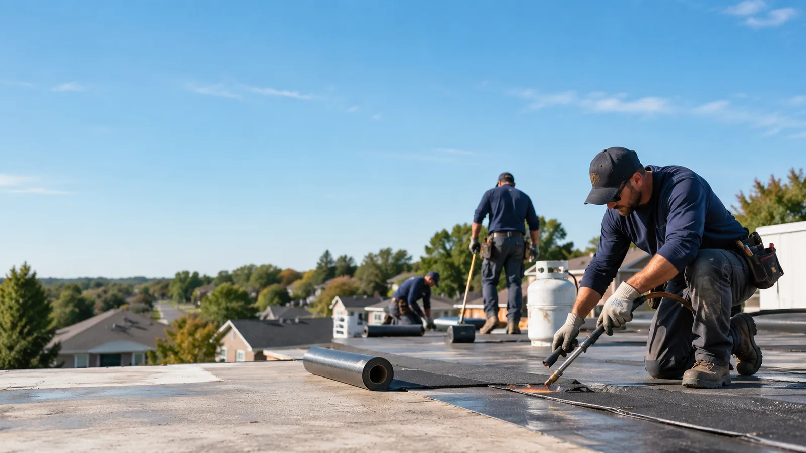 Flat Roof Leak Repair providers in Lee, IL